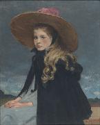 Henriette au grand chapeau Henri Evenepoel